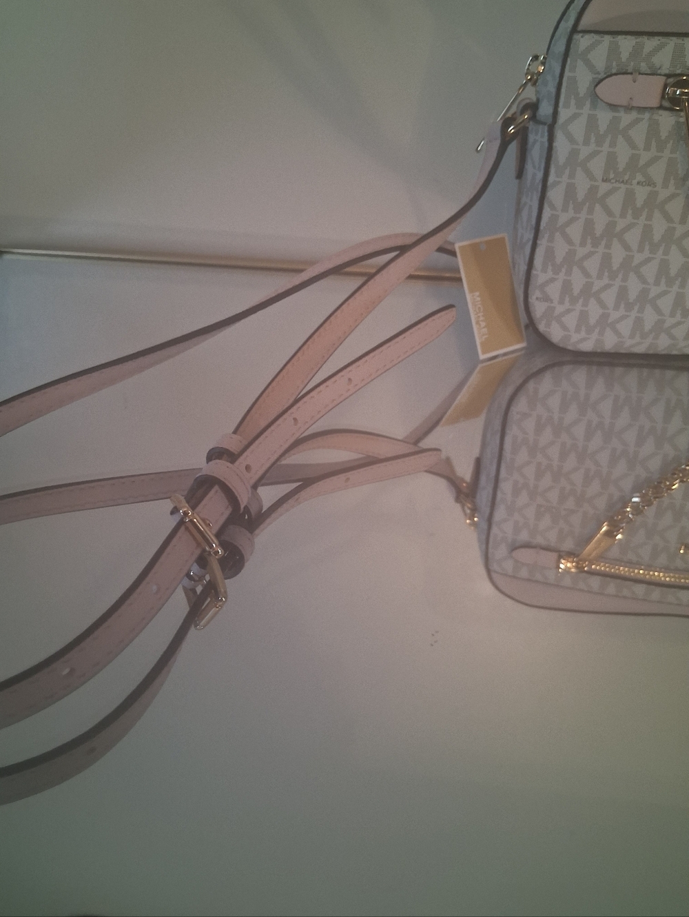 Michael Kors Jet Set Large Logo Crossbody Bag - Picture 5 of 14